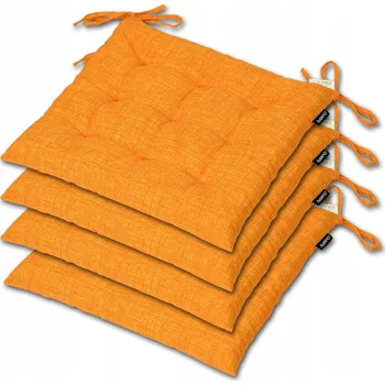 Podsedák Sada POLŠTÁŘŮ NA ŽIDLE 35x35 s vázáním, 4 ks