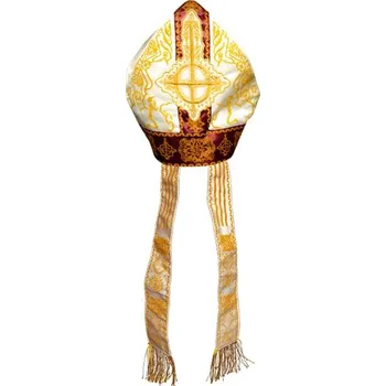 Karnevalový doplněk Trick or Treat Studios - Infule Papa Nihil - Ghost -