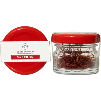 Koření Geusi Vounou Řecký bio šafrán 1 g