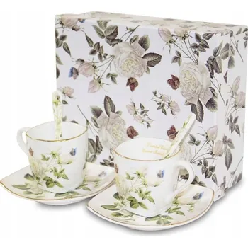 Porcelánový Šálek Duo Monstera 110 ml 2 ks