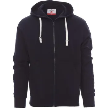 Pánská mikina Payperwear Mikina Portland s plastovým skrytým zipem Barva: modrá námořní, Velikost: XL