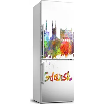 Tapeta Barevná tapeta s lednicí Gdaňsk , na míru 70x190