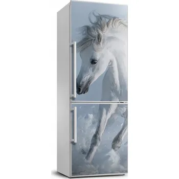 Fototapeta Samolepící nálepka na ledničku Bílý kůň 70x190