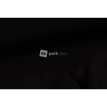 Počesaná teplákovina silná - black