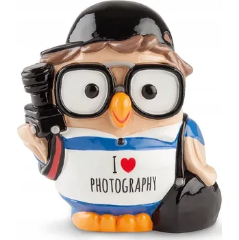 Pokladnička Miluji fotografii! - pokladnička 8 cm Goofi