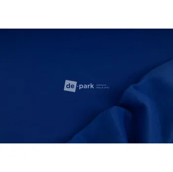 Počesaná teplákovina silná - královsky modrá