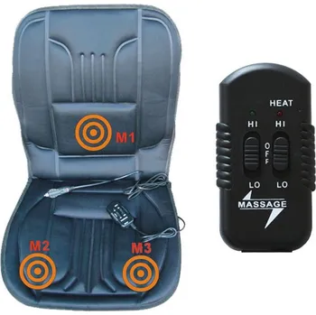 Masážní přístroj VYHŘÍVANÁ TOPNÁ PODLOŽKA MASÁŽNÍ PŘÍSTROJ 12V 44W NĚMECKO