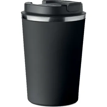 Termohrnek Termohrnek Premium ČERNÝ elegantní na kávu, čaj 350ml KT_037