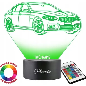 Lampička Noční lampa Plexido vícebarevná