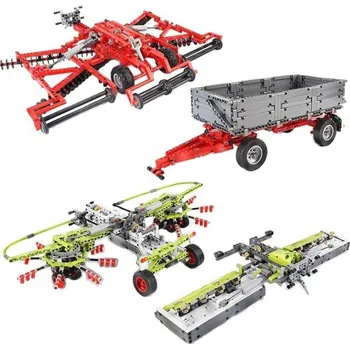 ostatní stavebnice Stavebnice Mould King 3098 dílků s přívěsem a sekačkou na trávu