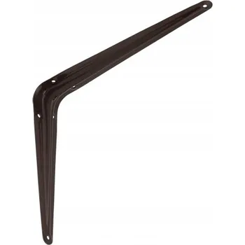 Věšák Polička konzole rovná hnědá - WS - 2ks 250x200