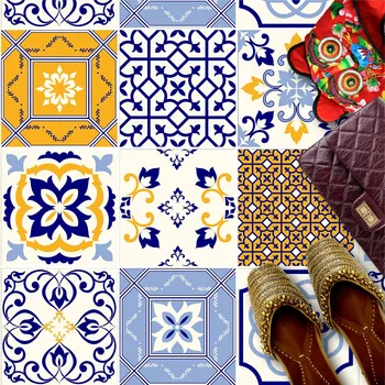 Fototapeta Samolepky na podlahové dlaždice 10x10 cm - Marocká mozaika