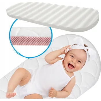 Matrace Matrace do kočárku, Korbičky Matrace Prodyšná, Oboustranná, 73x31 cm