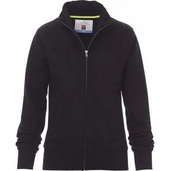 Dámská mikina Payperwear Dámká zúžená mikina Class+ Lady s kovovým zipem Barva: Černá, Velikost: M