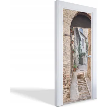 Fototapeta Fototapeta na dveře dýha samolepka samolepící Úzká ulička 75x205 cm