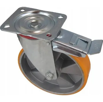 Pojezdové kolečko Kolečko otočné 160 mm POLYURETAN nosnost až 500 kg