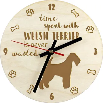 Hodiny Nástěnné hodiny Art-Dog béžové 30 cm