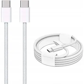 Datový kabel Kabel PHONE LOVE USB typ C - USB typ C 1 m bílý