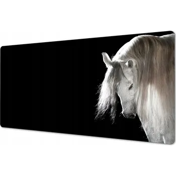 Psací stůl Ozdobný vzor podložka na psací stůl, vinyl Bílý kůň, rumák