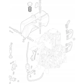 Palivová nádrž HATZ 40037801 Filtr palivové nádrže 1D41 1D50