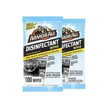 Dezinfekce ArmorAll Disinfectant 10 ks Dezinfekční šátek