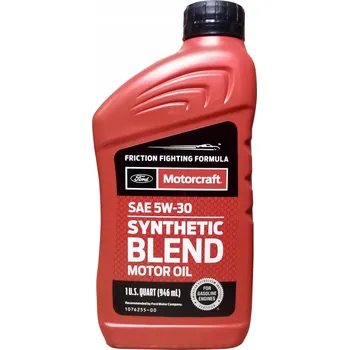 Motorový olej OLEJ MOTORCRAFT 5W30 SYNTETICKÝ BLEND USA 0,946 L
