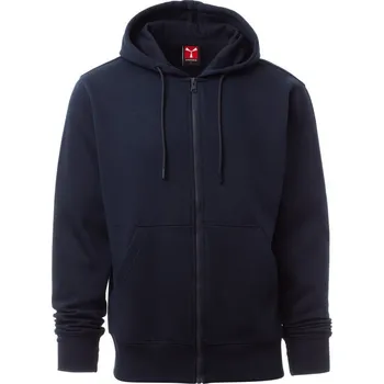 Pánská mikina Payperwear Pánská mikina Pontiac se zipem a kapucí Barva: modrá námořní, Velikost: 5XL