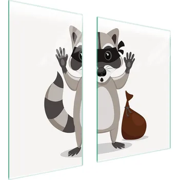 Kuchyňské prkénko Krájecí deska TMK ArtDeko sklo 2 ks