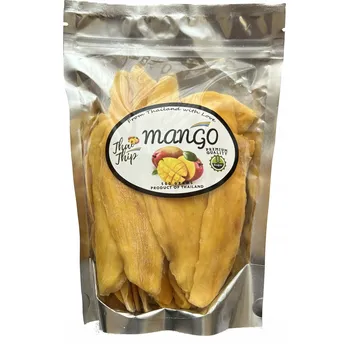 Sušená potravina Sušené mango bez přidaného cukru, krájené na plátky, 500g, Thajsko
