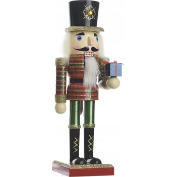 Vánoce Louskáček figurka stojící 25 cm