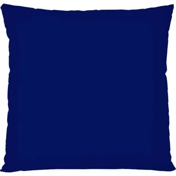 Povlak na dekorativní polštářek Povlak na polštář Bavlna 45x45 TMAVĚ MODRÝ