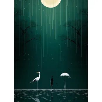 Plakát Plakát Noční Sny bez rámu 39,5 x 55 cm