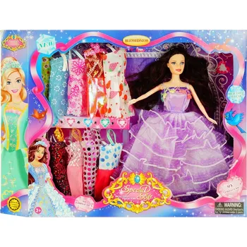 Panenka PANENKA 29 Cm + 11 BAREVNÝCH OBLEČKŮ 2496