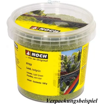 Modelová železnice Posyp - Listí, středně zelené, 100g / NOCH 07154