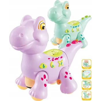 Figurka DINOSAURUS ROBOT NA BATERIE S PROJEKTOREM