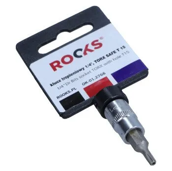 Gola hlavice Rooks Nástrčná hlavice, Torx safe T15 OK-01.2766