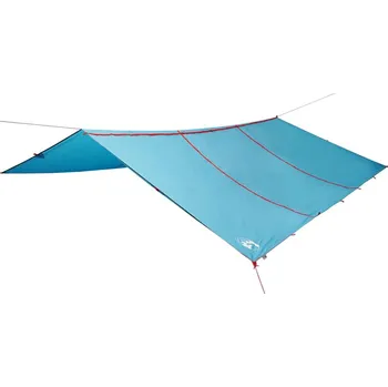 Stan OMAXI Kempingová plachta modrá 420 x 440 cm nepromokavá 447110