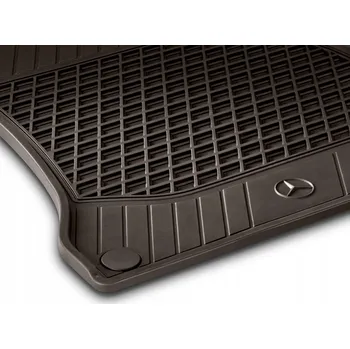 autokoberec MERCEDES W222 Gumové koberce přední silk beige