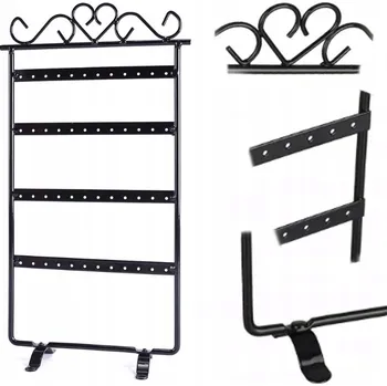 Náušnice Expozitor stojak na náušnice kovový černý D15