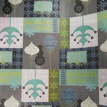 Obraz Vánoční balicí papír stromeček 57cm x 2m 2m150 zielony