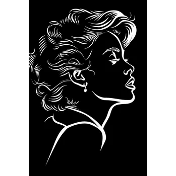 Plakát Plakát Monochromatický Flesh bez rámu 68 x 101 cm