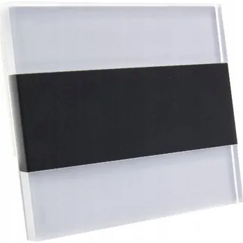 Nástěnné svítidlo LED schodišťové svítidlo ČERNÉ fi60 12V TEPLÁ/STUDENÁ bílá