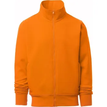 Pánská mikina Payperwear Pánská mikina Alabama se stojáčkem a dlouhým zipem Barva: Oranžová, Velikost: XXS