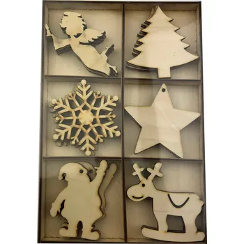 Vánoční dekorace Vánoční dekorace Kreatywne Myślenie 7,5 cm, 30 ks