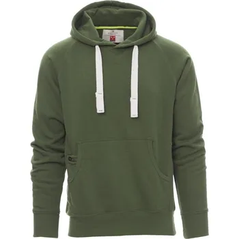 Pánská mikina Payperwear Pánská klokanka Atlanta s malou kapsičkou na zip Barva: zelená olivová, Velikost: 4XL
