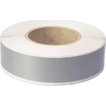 TLP fixační prvek stříbrný, 38x19mm, násek, 2000ks na roli