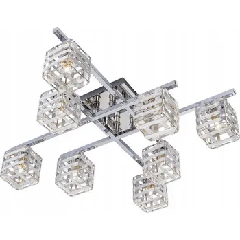 Stříbrná Stropní Svítidlo Reality 48