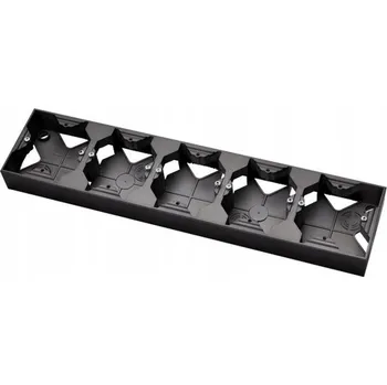 Elektroinstalační krabice Elektroinstalační krabice nástěnná Ospel 84 x 368 x 34 mm