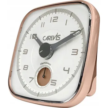 Budík Budík CAREVIS oranžový, 11 cm