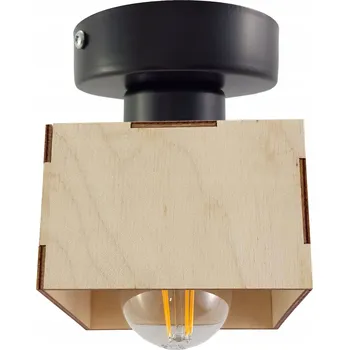 Stropní lampa stropní svítidlo Loft stínidlo dřevo 1